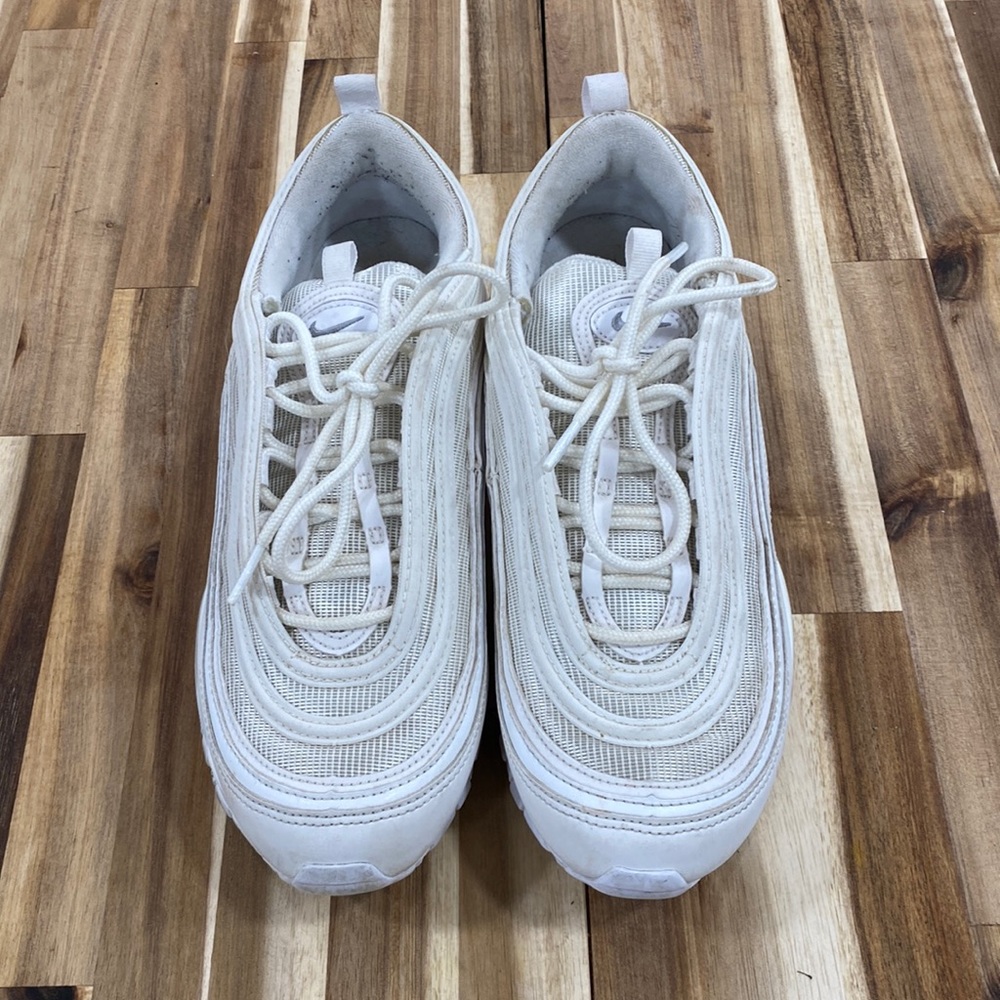 Air Max 97 ‘triple white’, size 8 US men’s (9.5 US women’s)